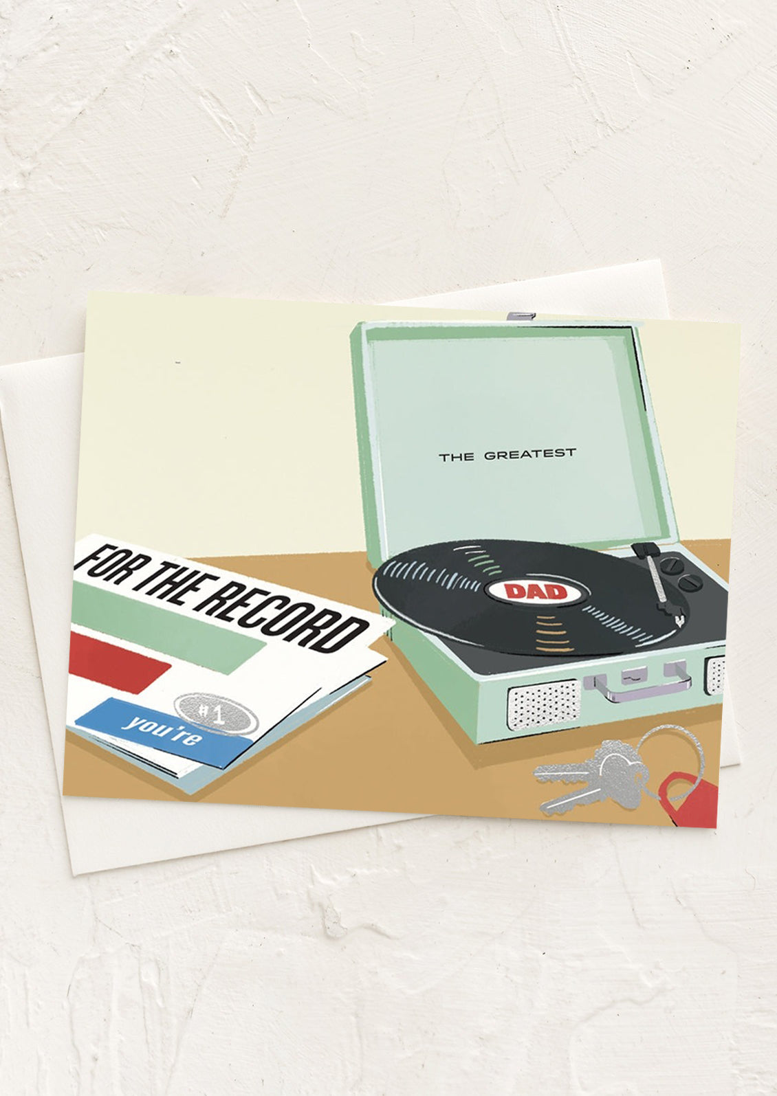 For The Record Father's Day Card