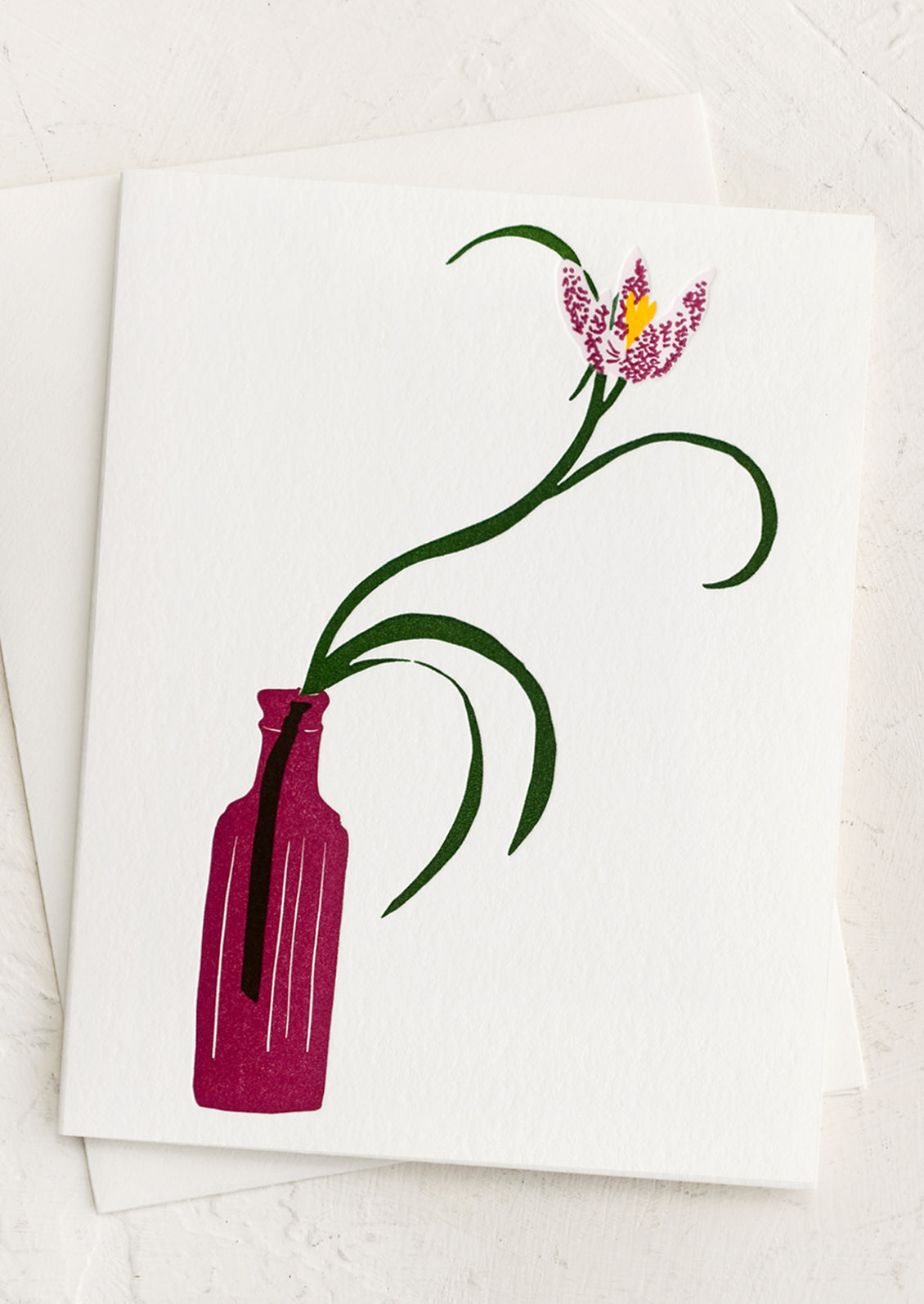Fritillaria Blank Card