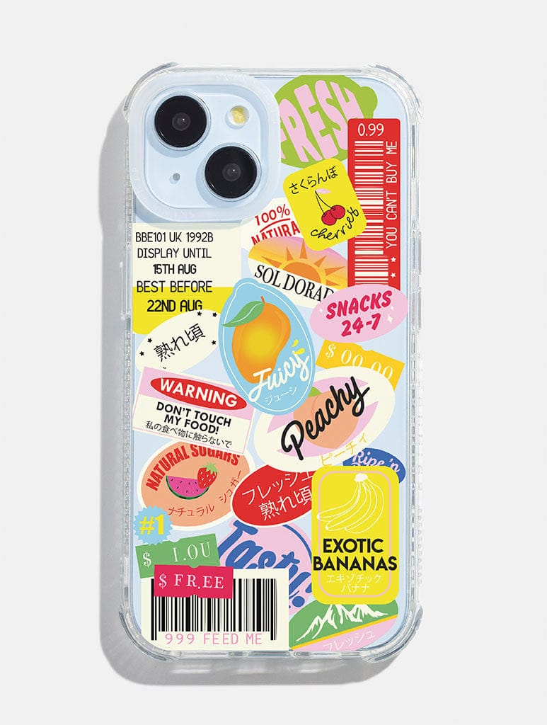 Fruit Sticker Shock iPhone Case
