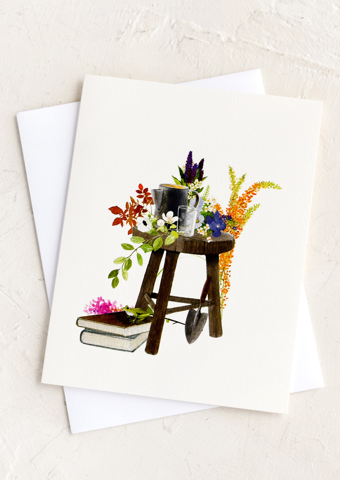 Gardener's Chair Blank Card