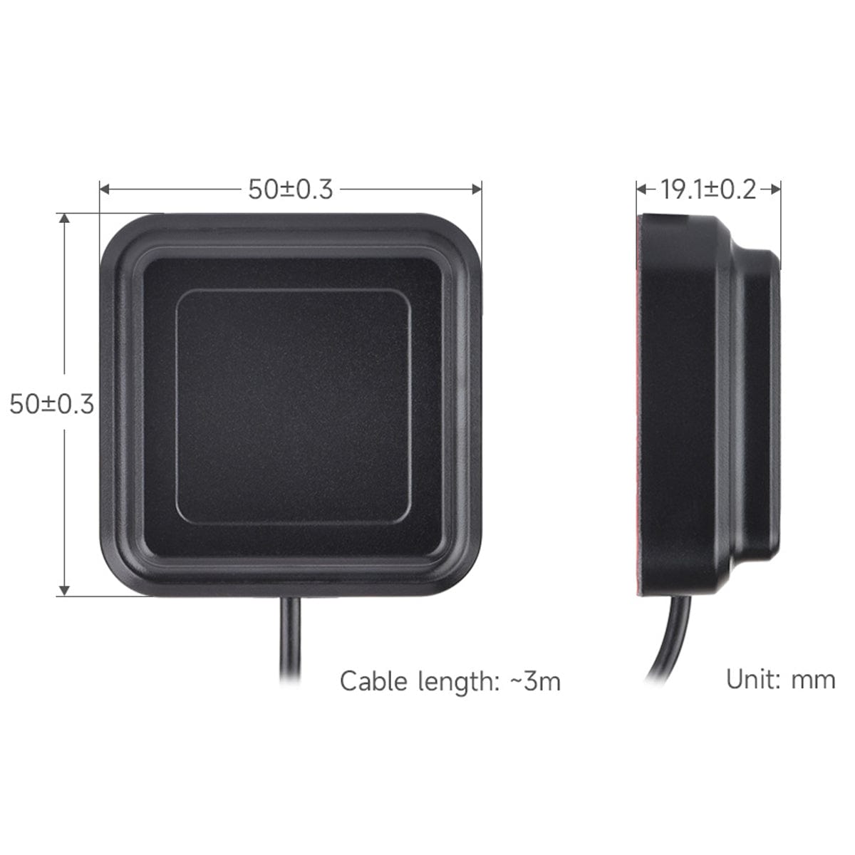 GNSS L1+L5 Dual-Frequency Active Antenna