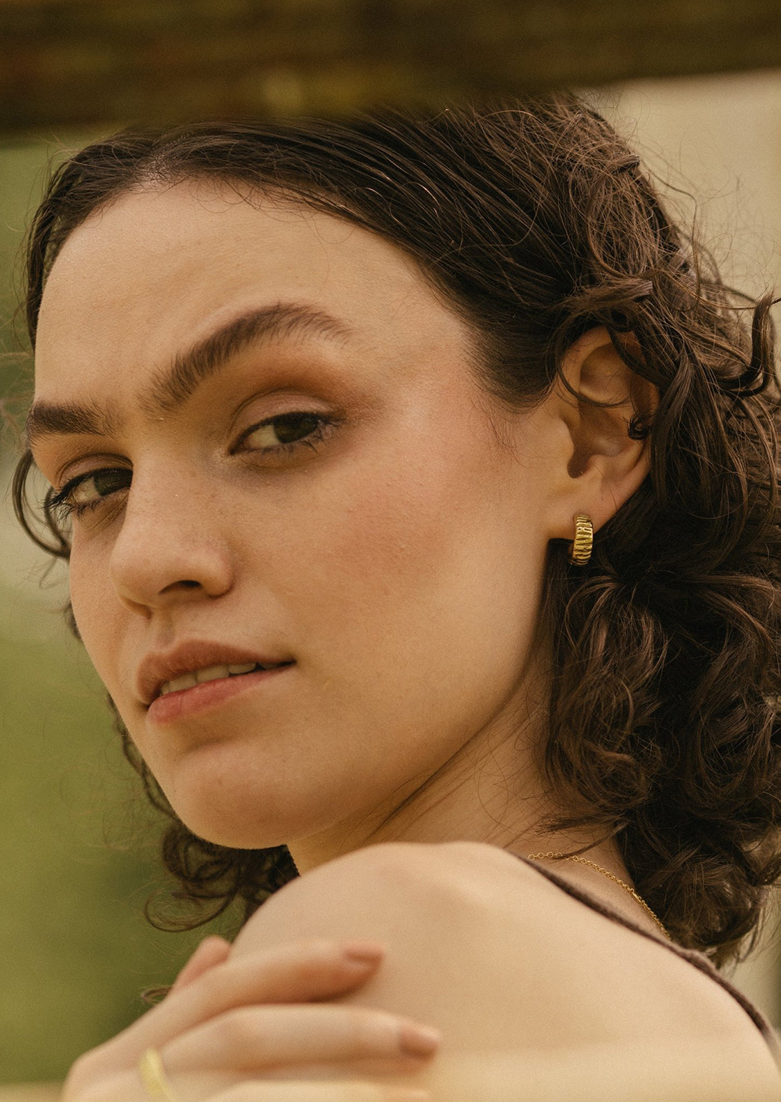 Artifact Hoop Earrings