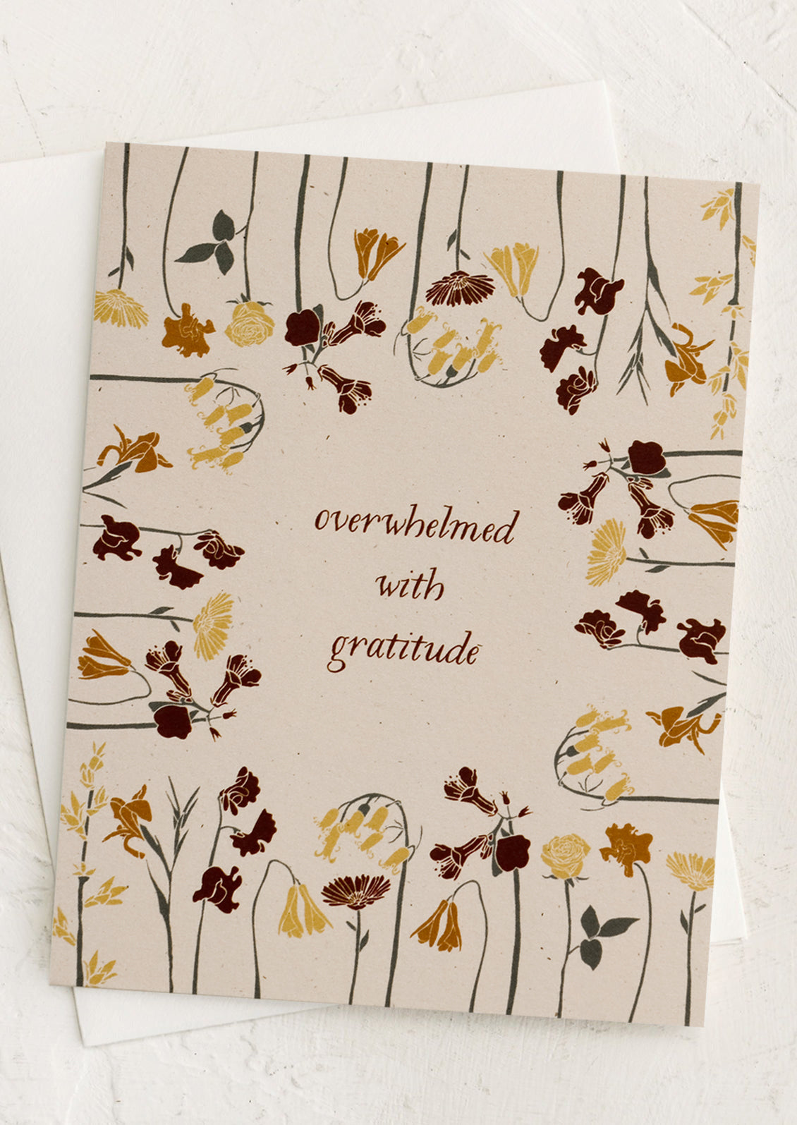 Overwhelmed with Gratitude Card