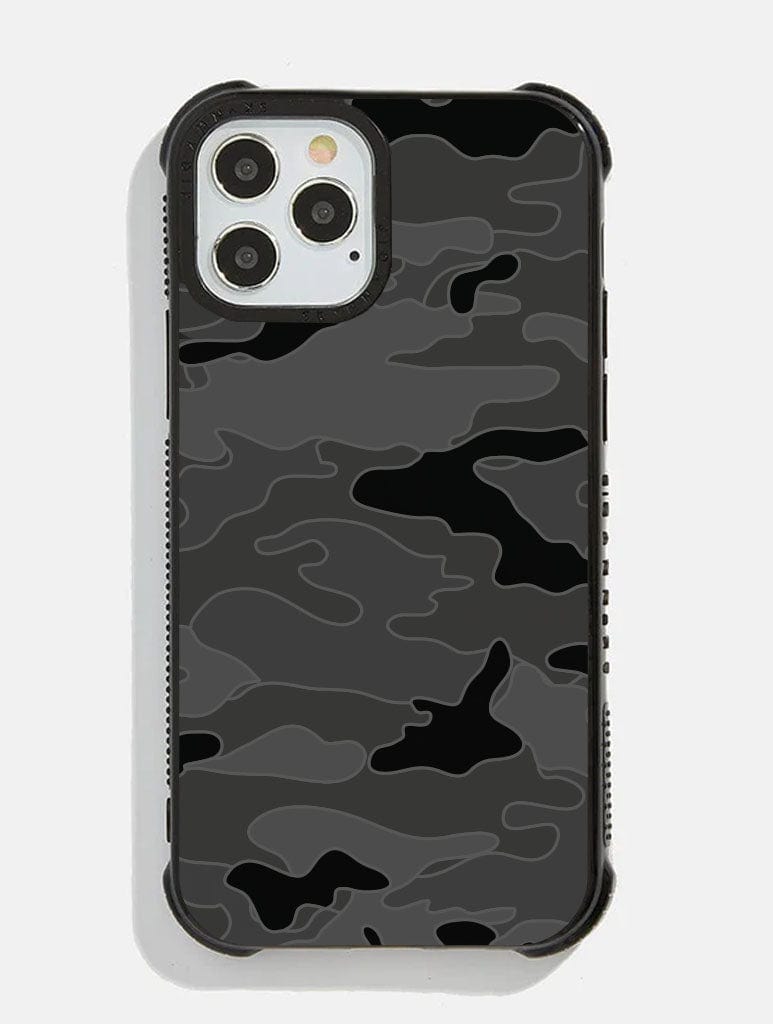 Grey Camo Shock iPhone Case