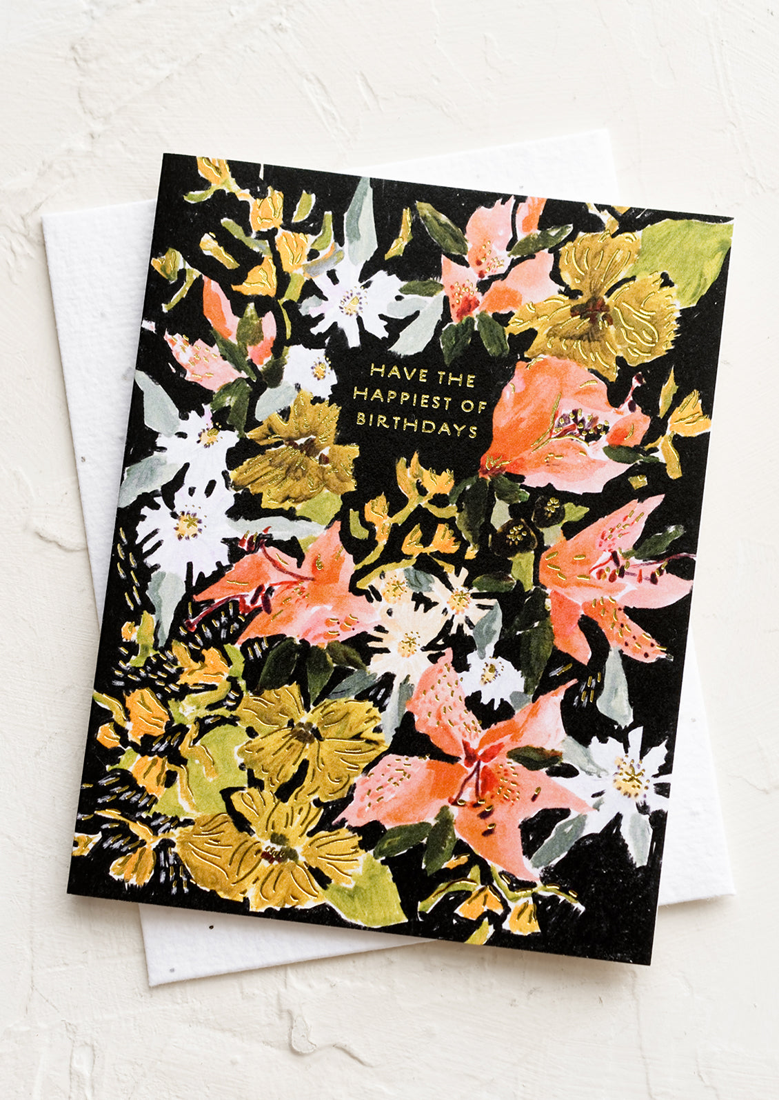 Happiest Of Birthdays Floral Card
