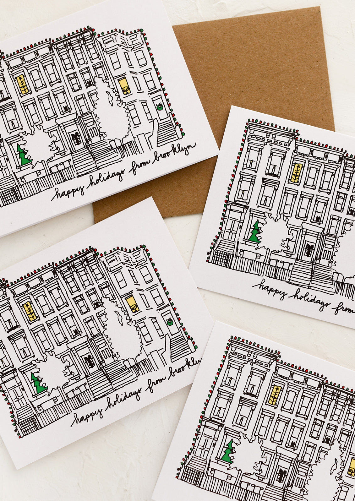 Happy Holidays From Brooklyn Card