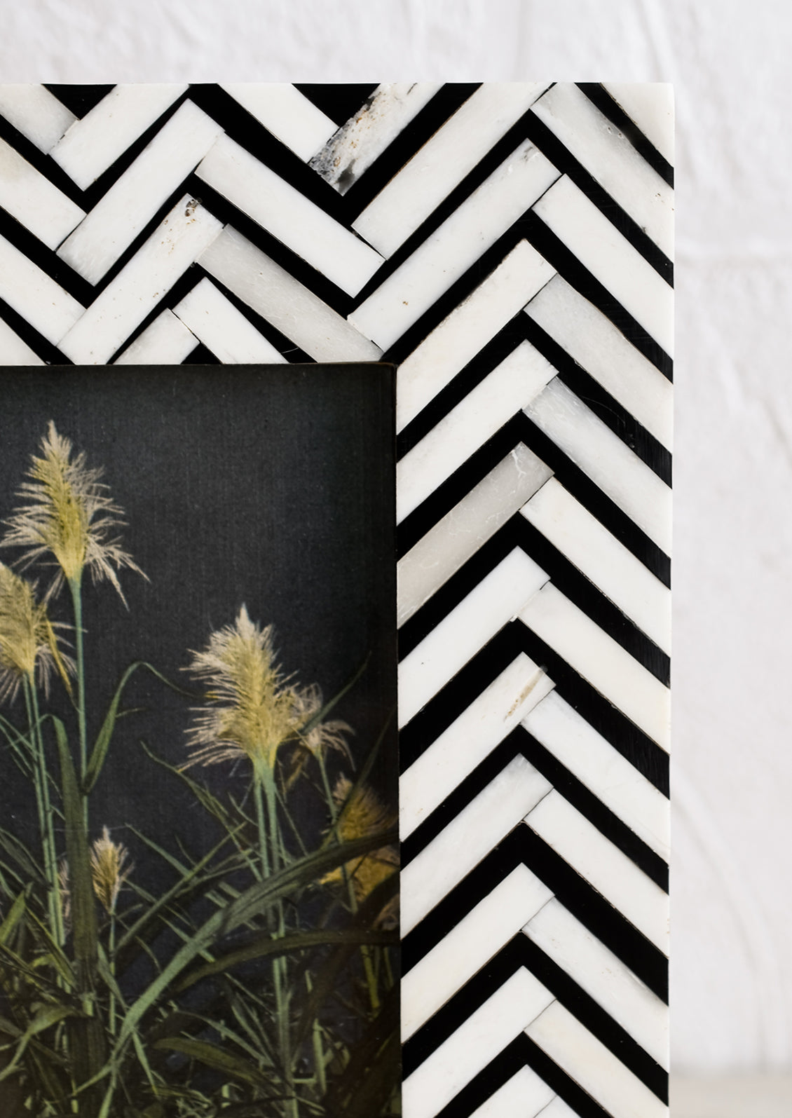Herringbone Inlay Picture Frame