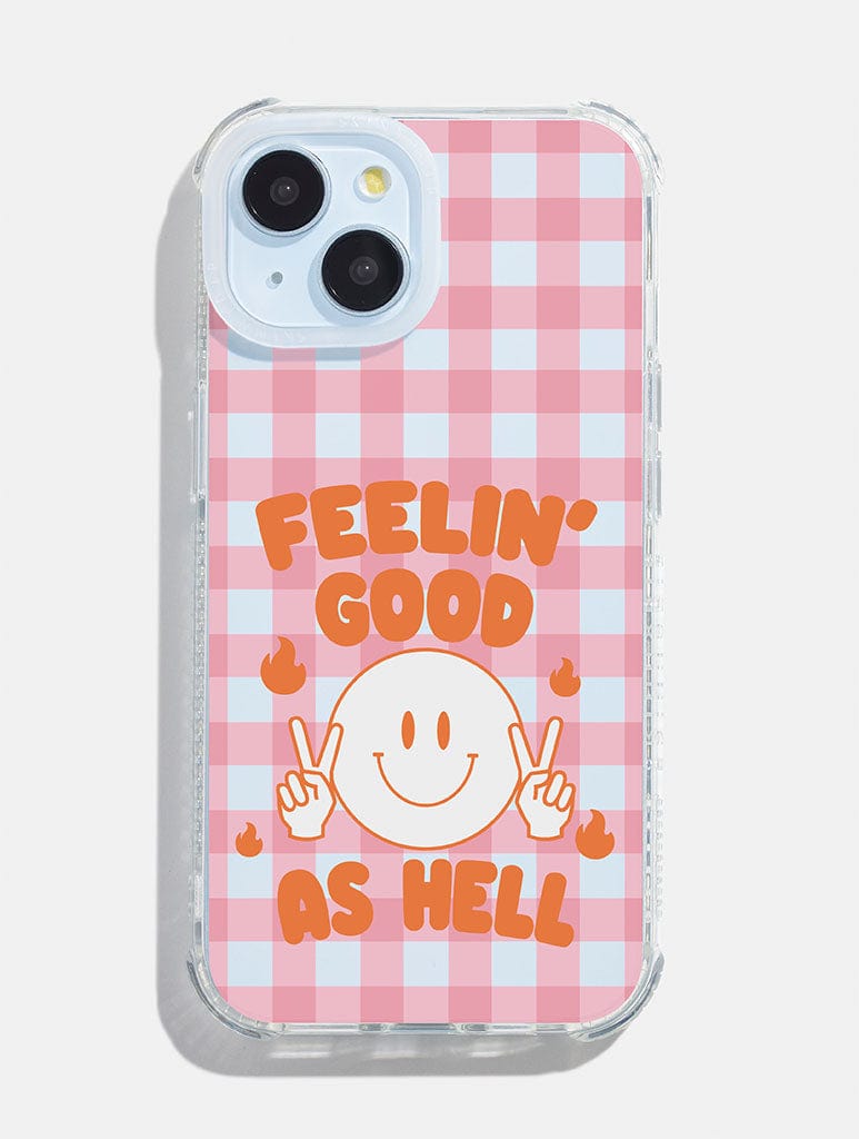 Hollie Graphik x Skinnydip Feelin' Good As Hell Shock iPhone Case