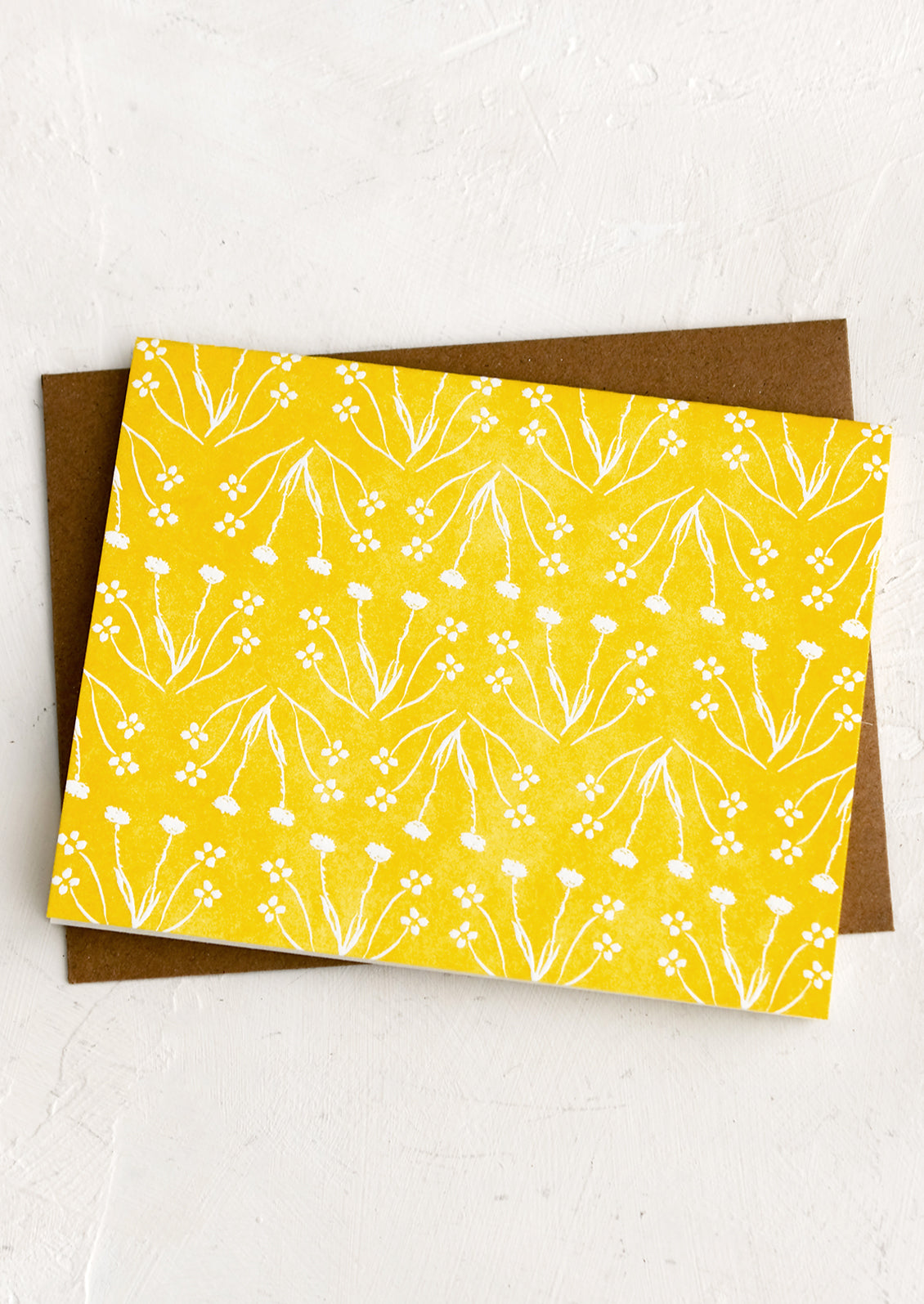 Honey Wildflowers Blank Card