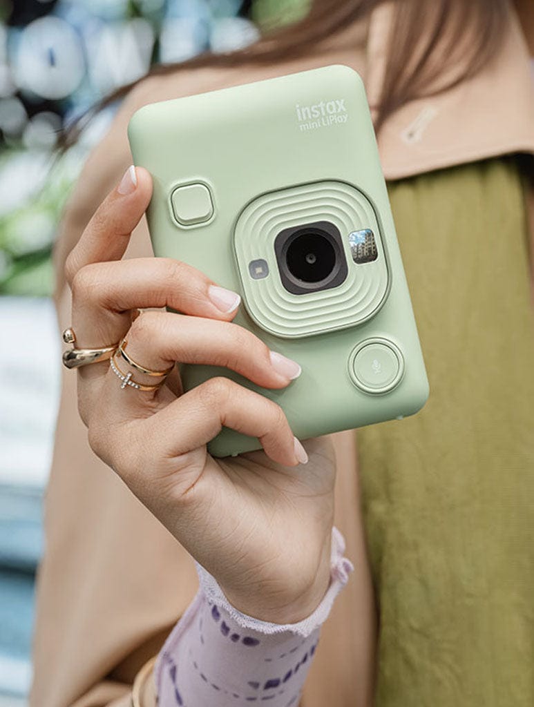 Instax Mini LiPlay in Matcha Green
