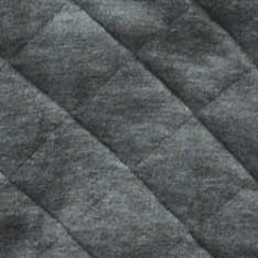 The Fall Line Overshirt in Heather Ash Quilted Jersey