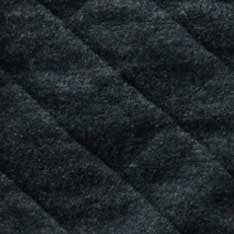 The Fall Line Overshirt in Heather Coal Quilted Jersey