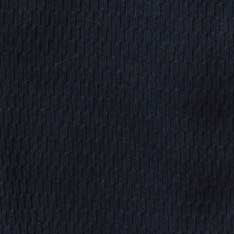 The Organic Cotton Short Sleeve Crew in Dark Navy Waffle