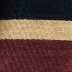 The Rugby Shirt in Dried Cherry Stripe