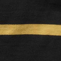 The Rugby Shirt in Faded Black Stripe