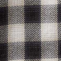 The Moto Utility Shirt in White Smoke Plaid
