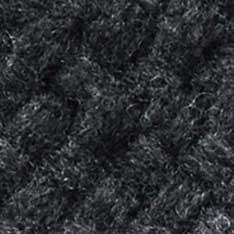 The Textured Knit Beanie in Heather Coal Merino