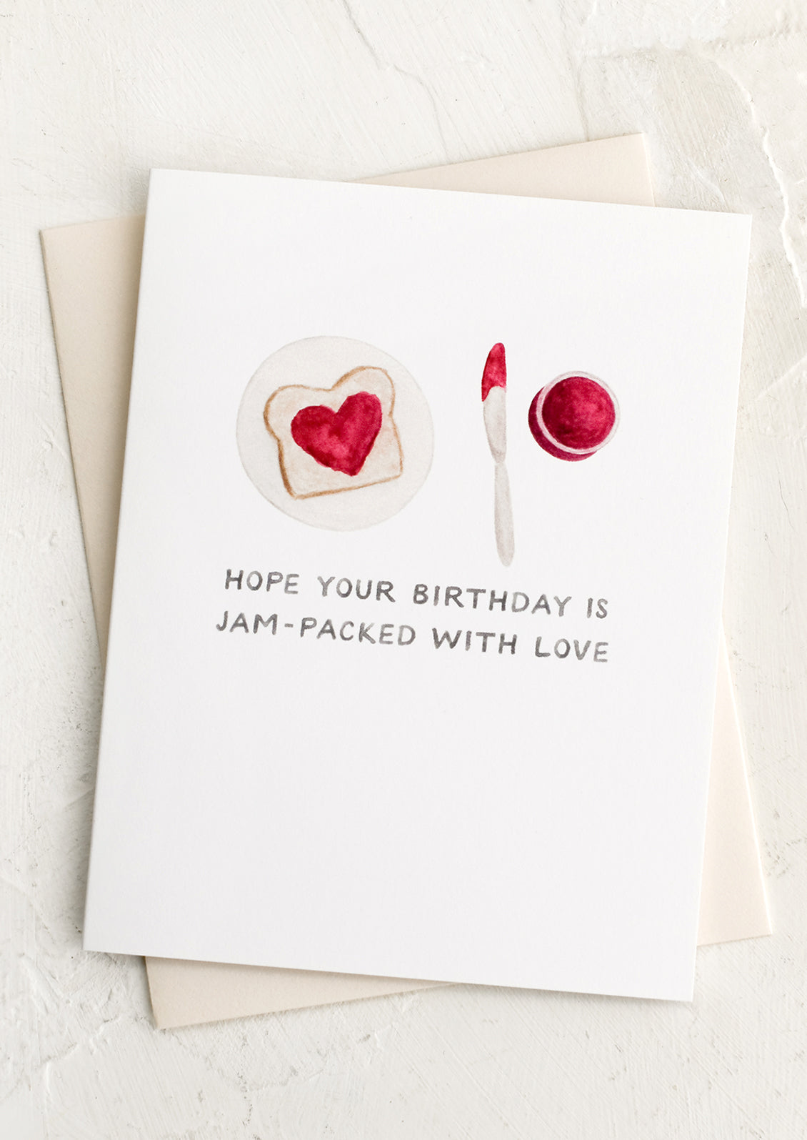Jam-Packed With Love Birthday Card