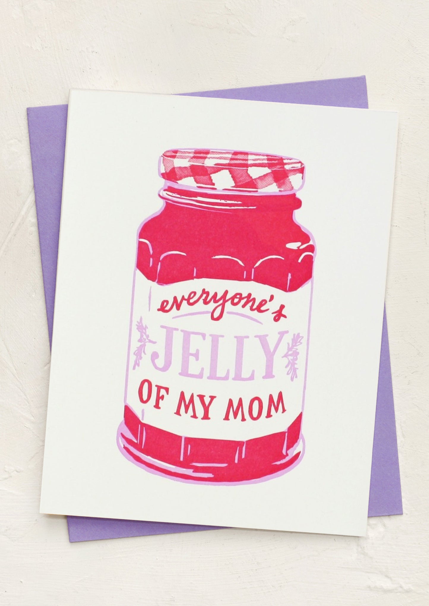 Jelly Mother's Day Card
