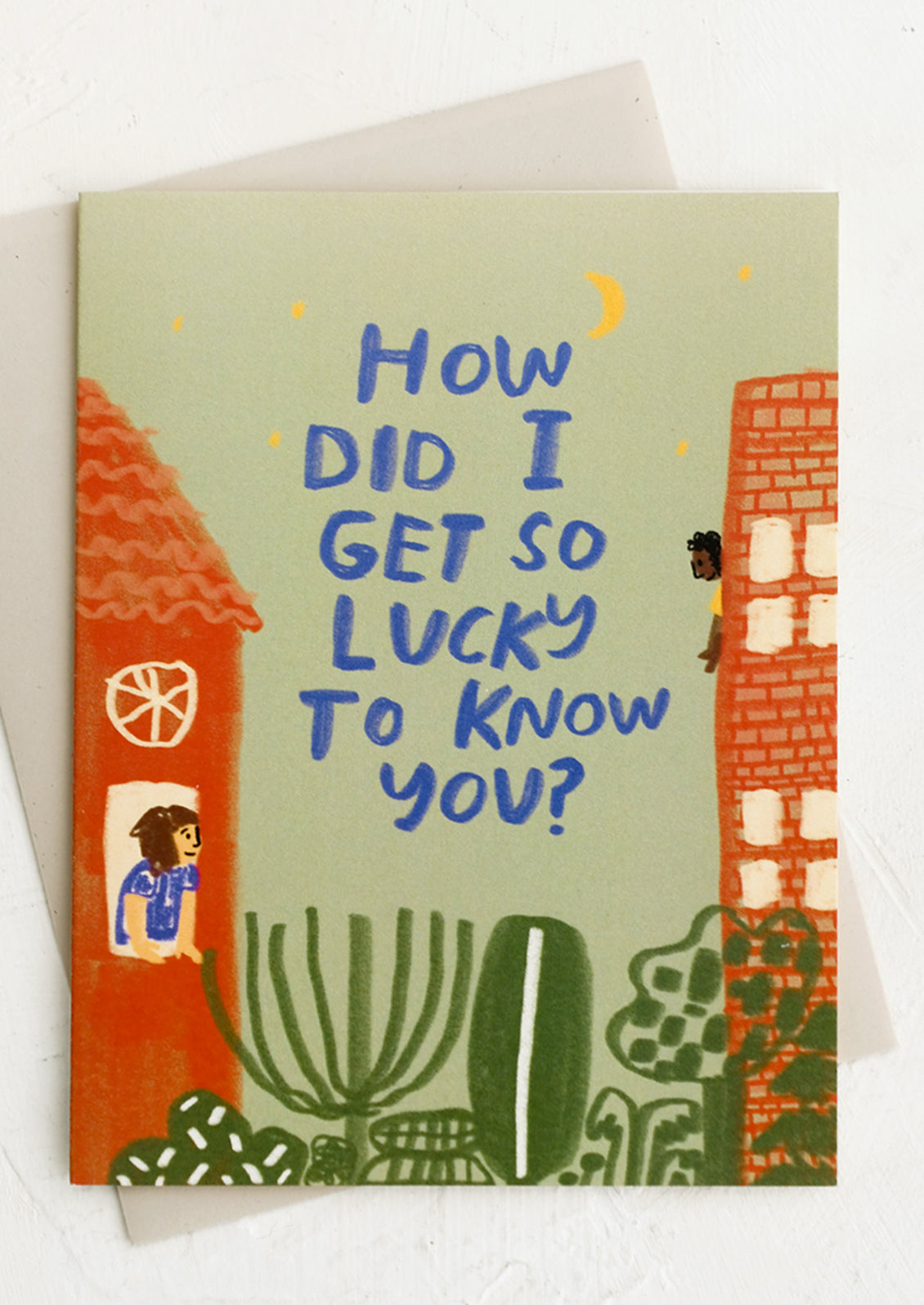Lucky To Know You Card