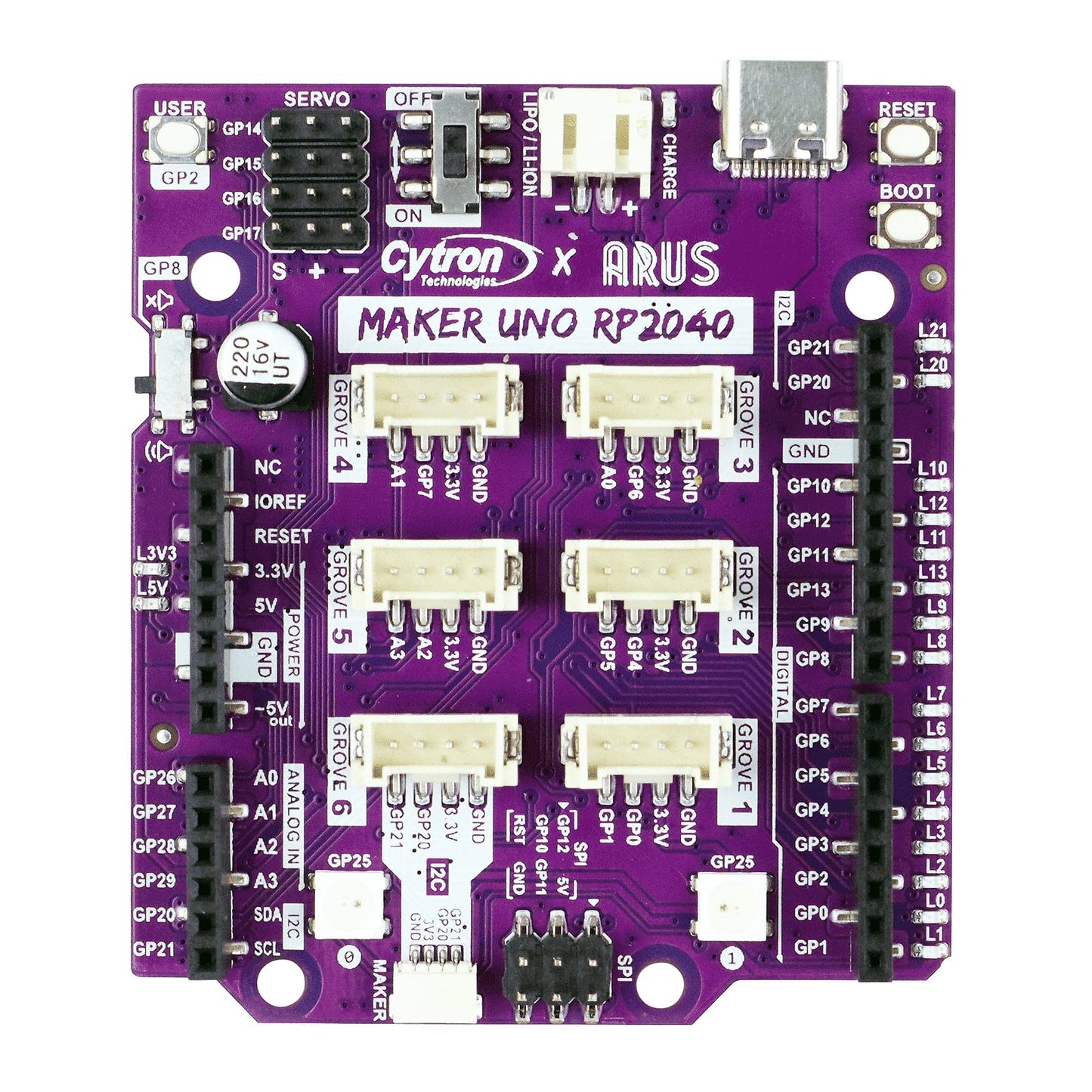 Maker Uno RP2040