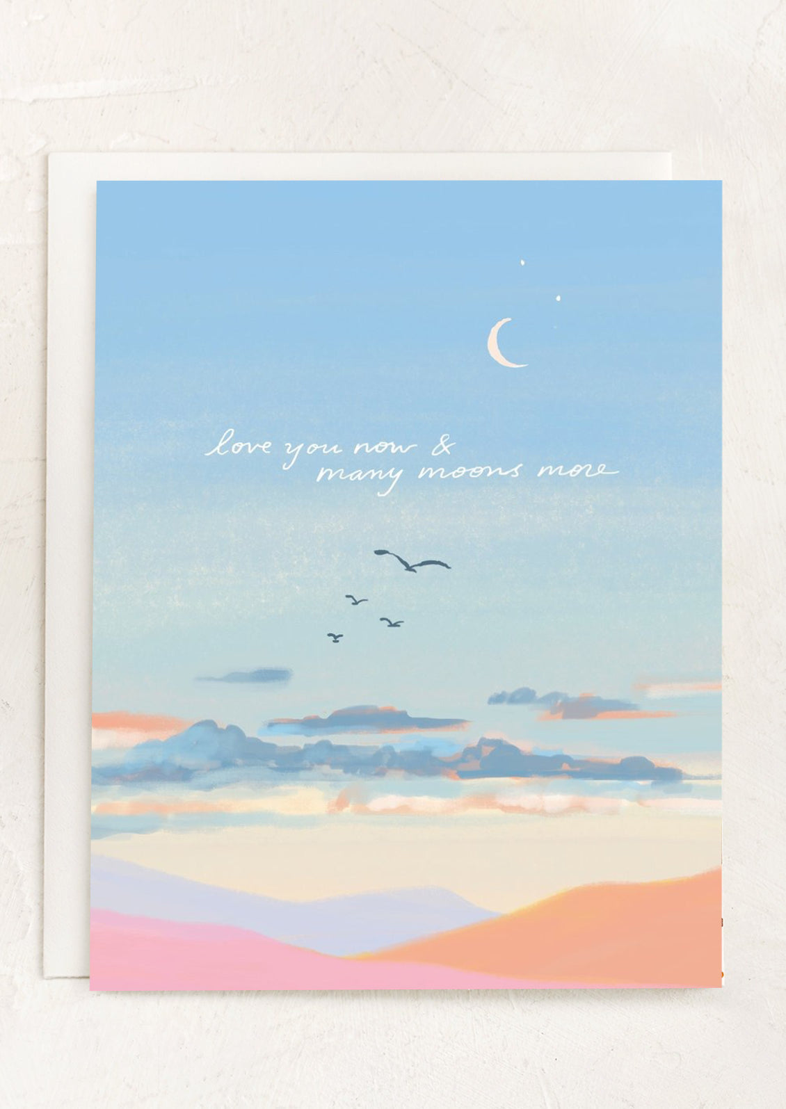 Many Moons Love Card