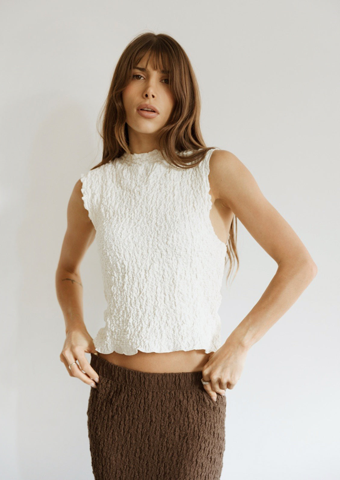 Mara Crinkle Top