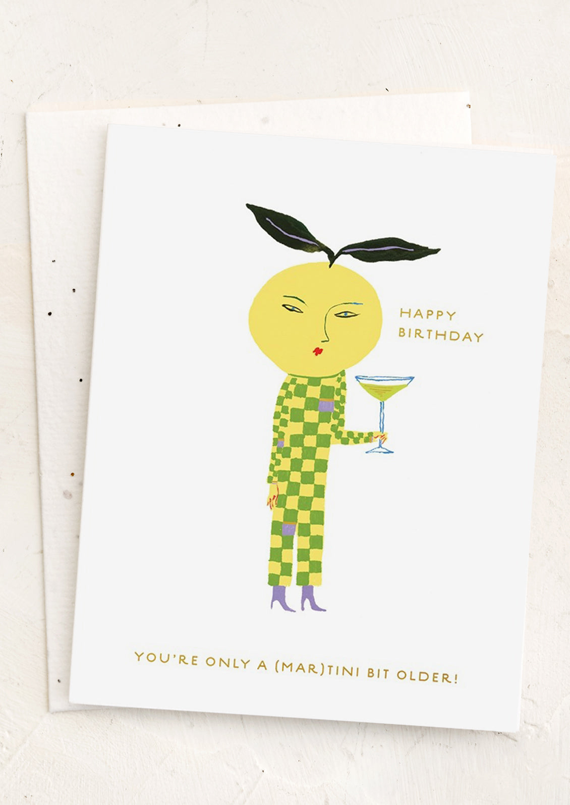 A Martini Bit Older Card
