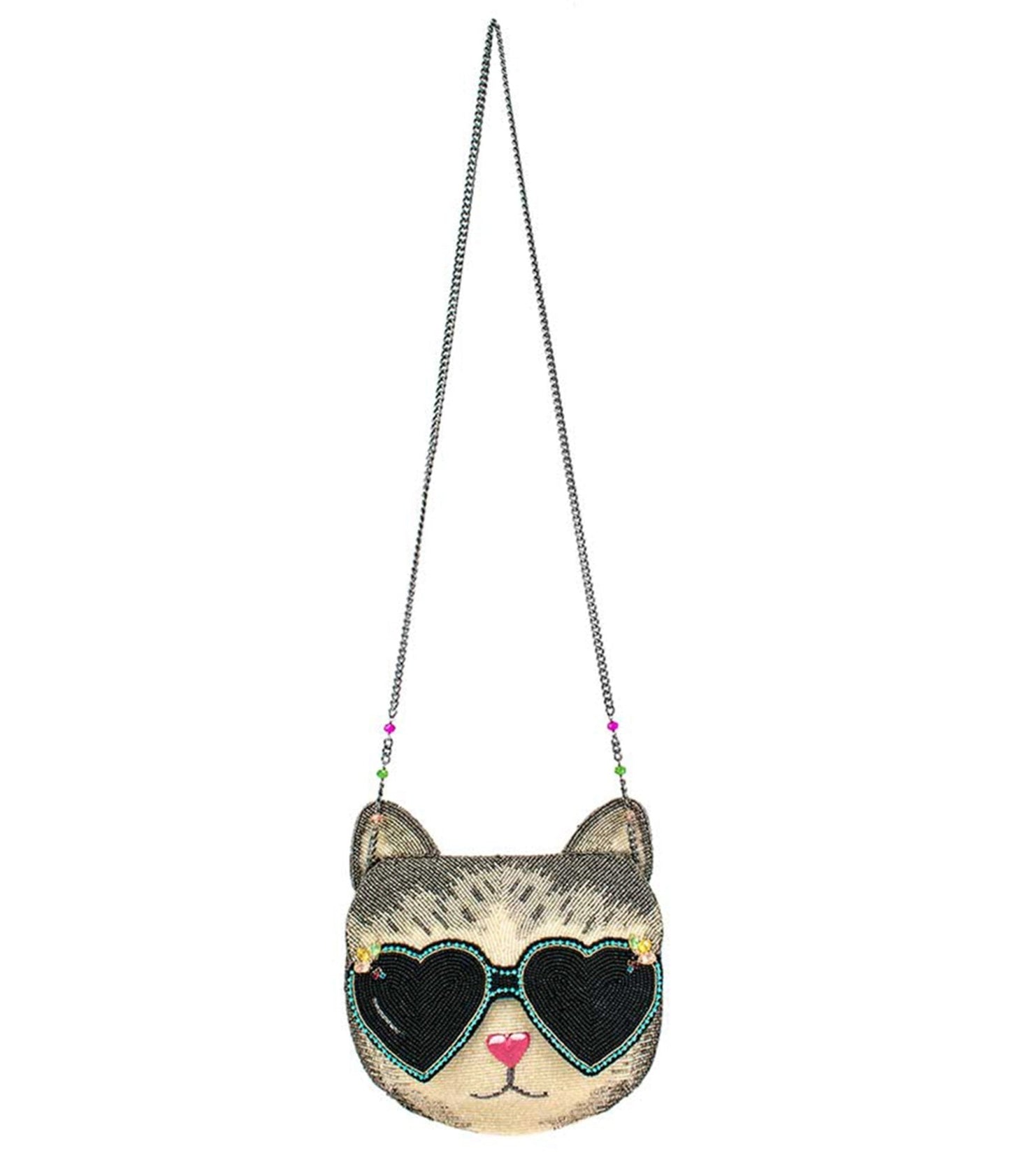 Mary Frances Cool Cat Crossbody Bag
