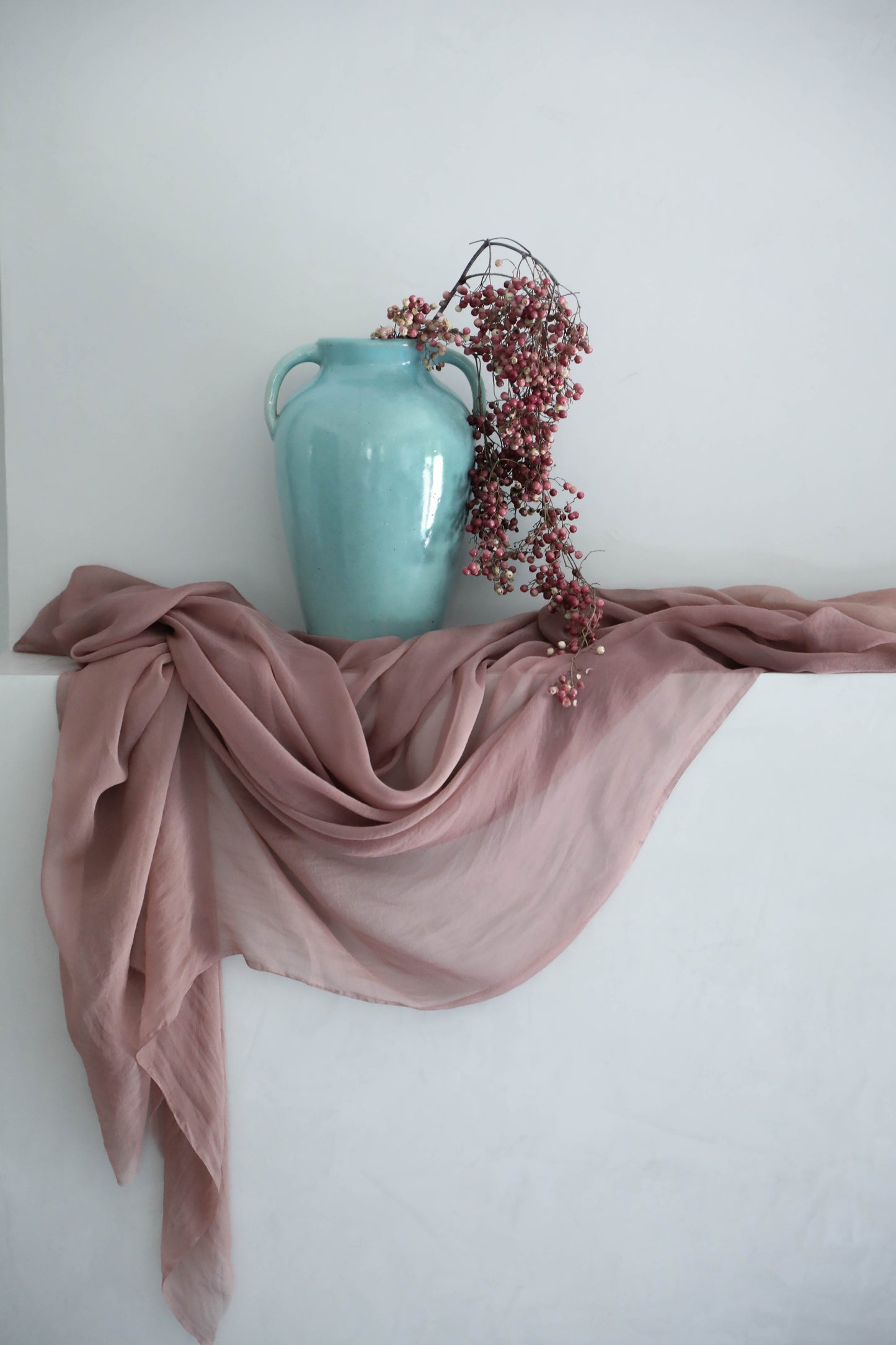 Mauve {Sheer Silk Runner}