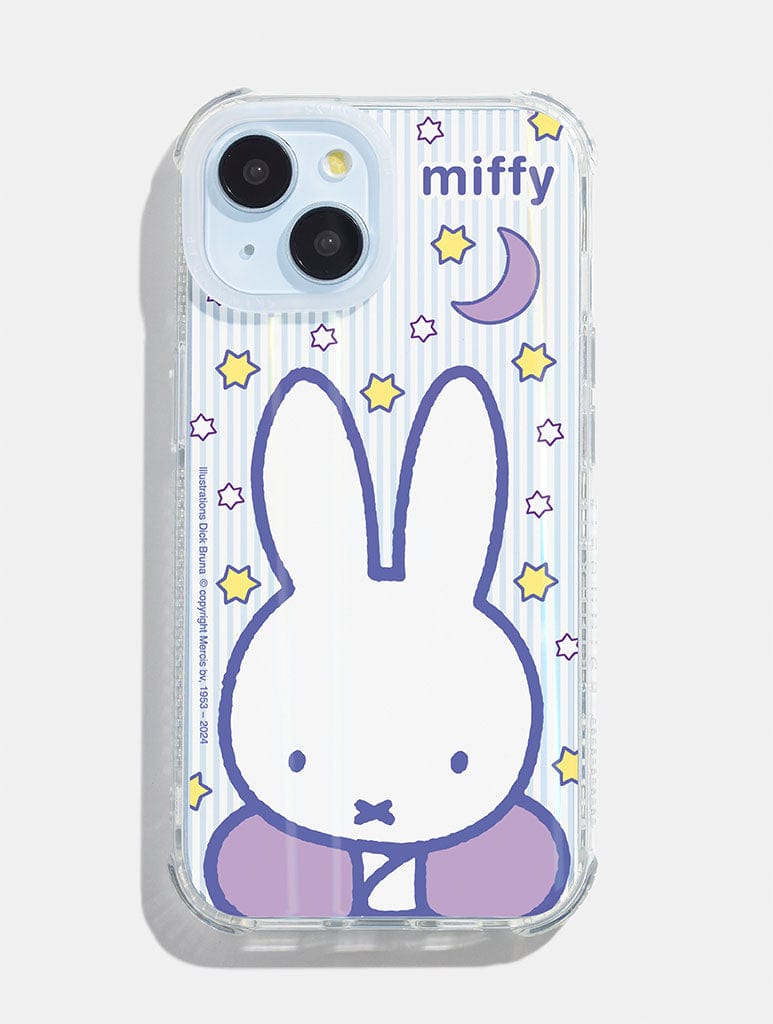 Miffy x Skinnydip Purple Starry Shock iPhone Case