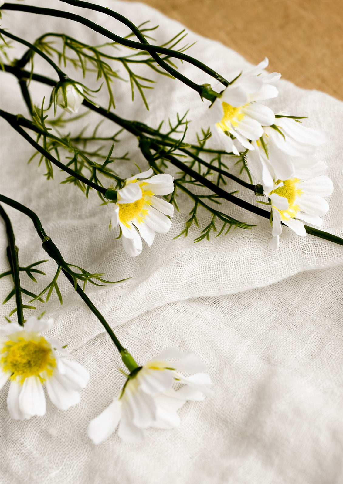 Faux Mini Daisy Stem