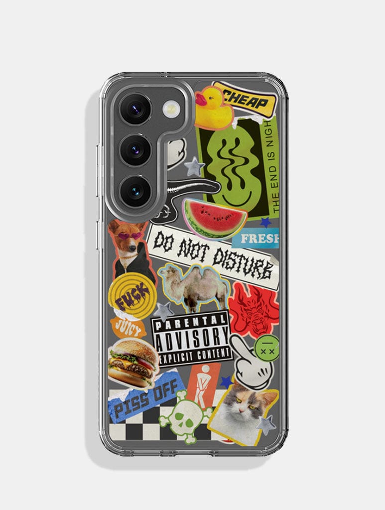 Mixed Sticker Android Case