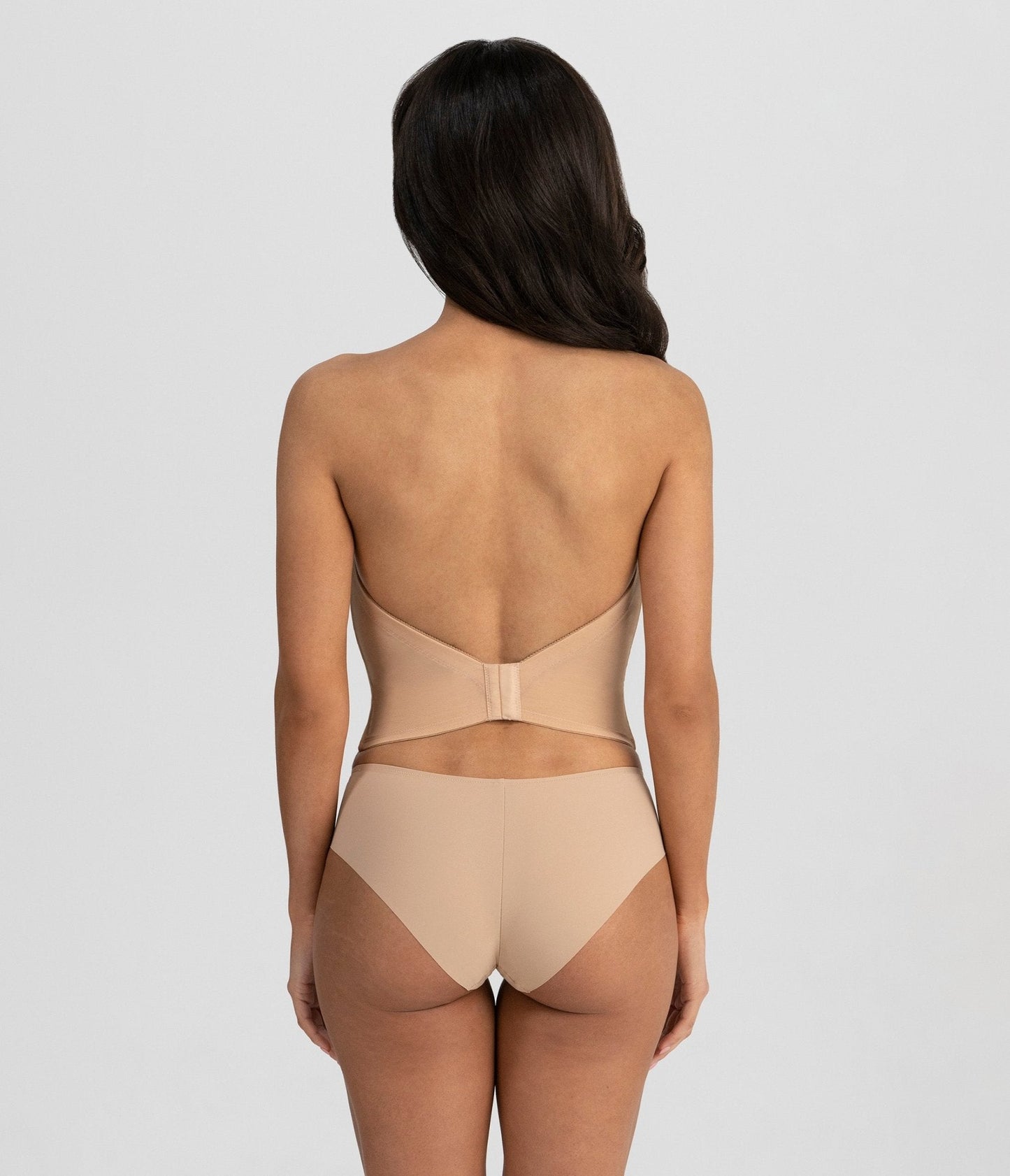 Mocha V-Wire Backless Strapless Valerie Bridal Bra