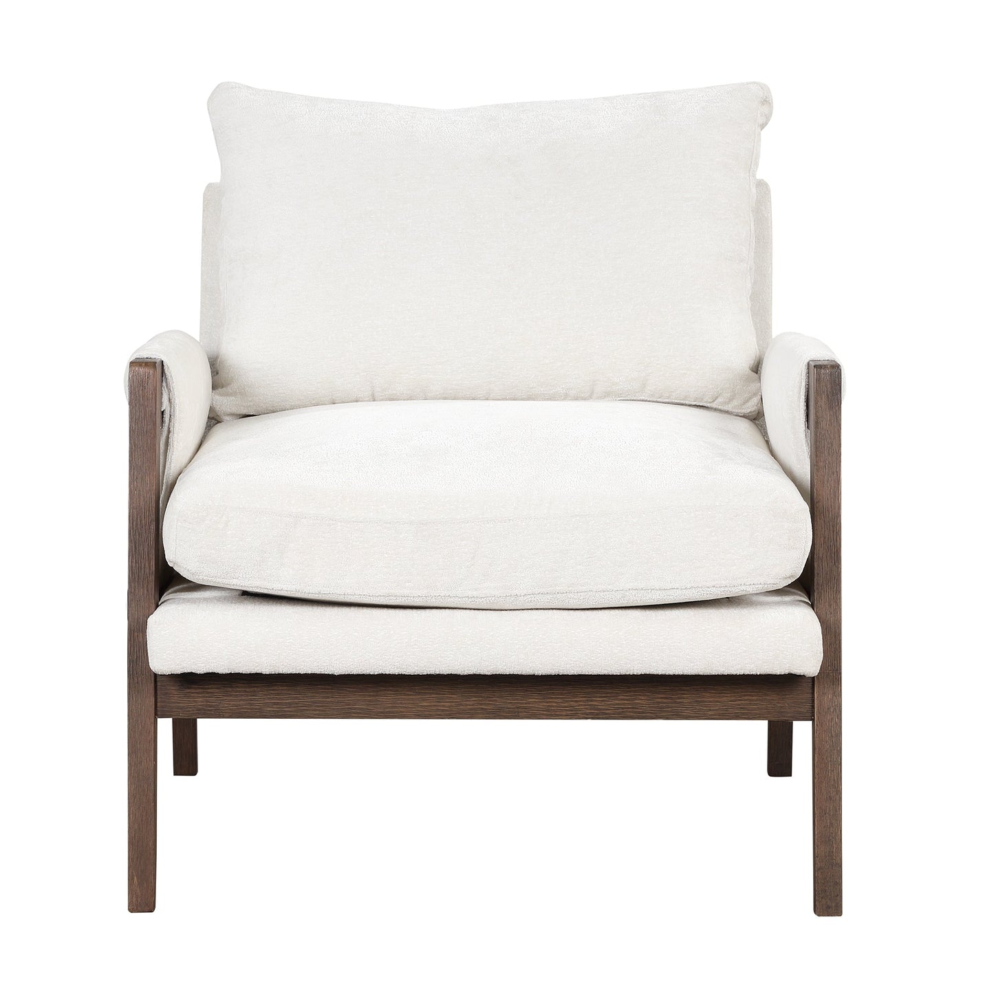 Modern Accent Chair with Thick Seat Cushion