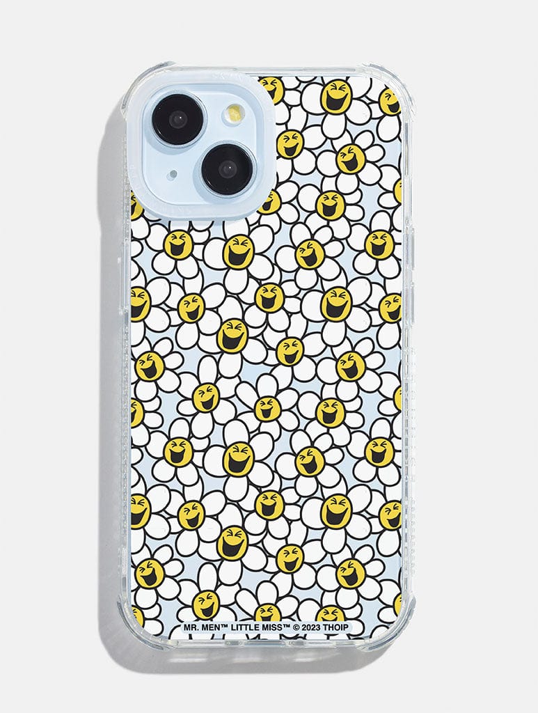 Mr Men and Little Miss x Skinnydip Laughing Daisy Shock iPhone Case