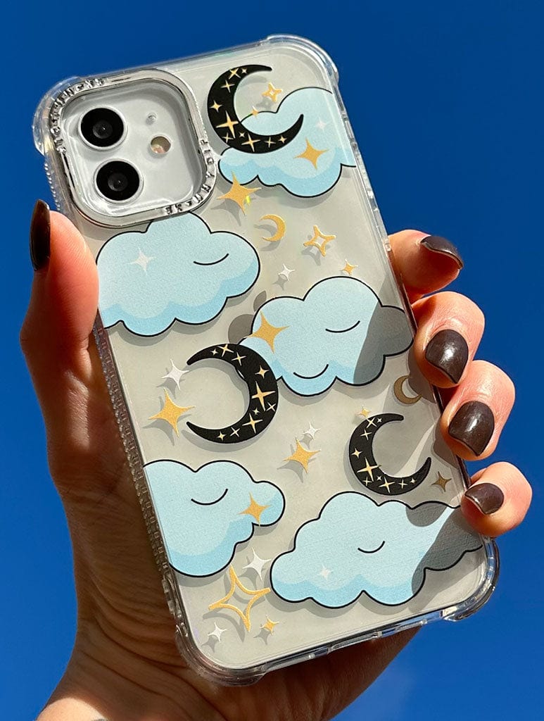 Nails Bab x Skinnydip Moon & Clouds Shock iPhone Case