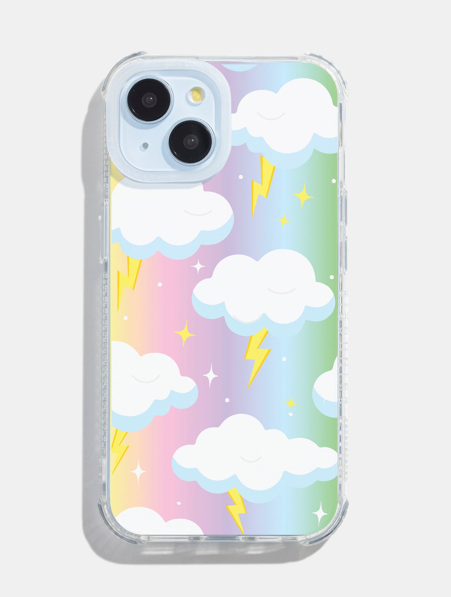 Nails Bab x Skinnydip Rainbow Storm Shock iPhone Case