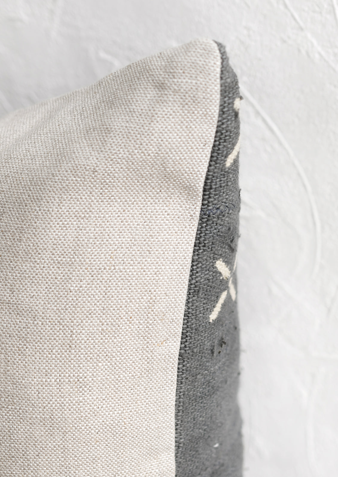 Notched X Mudcloth Pillow