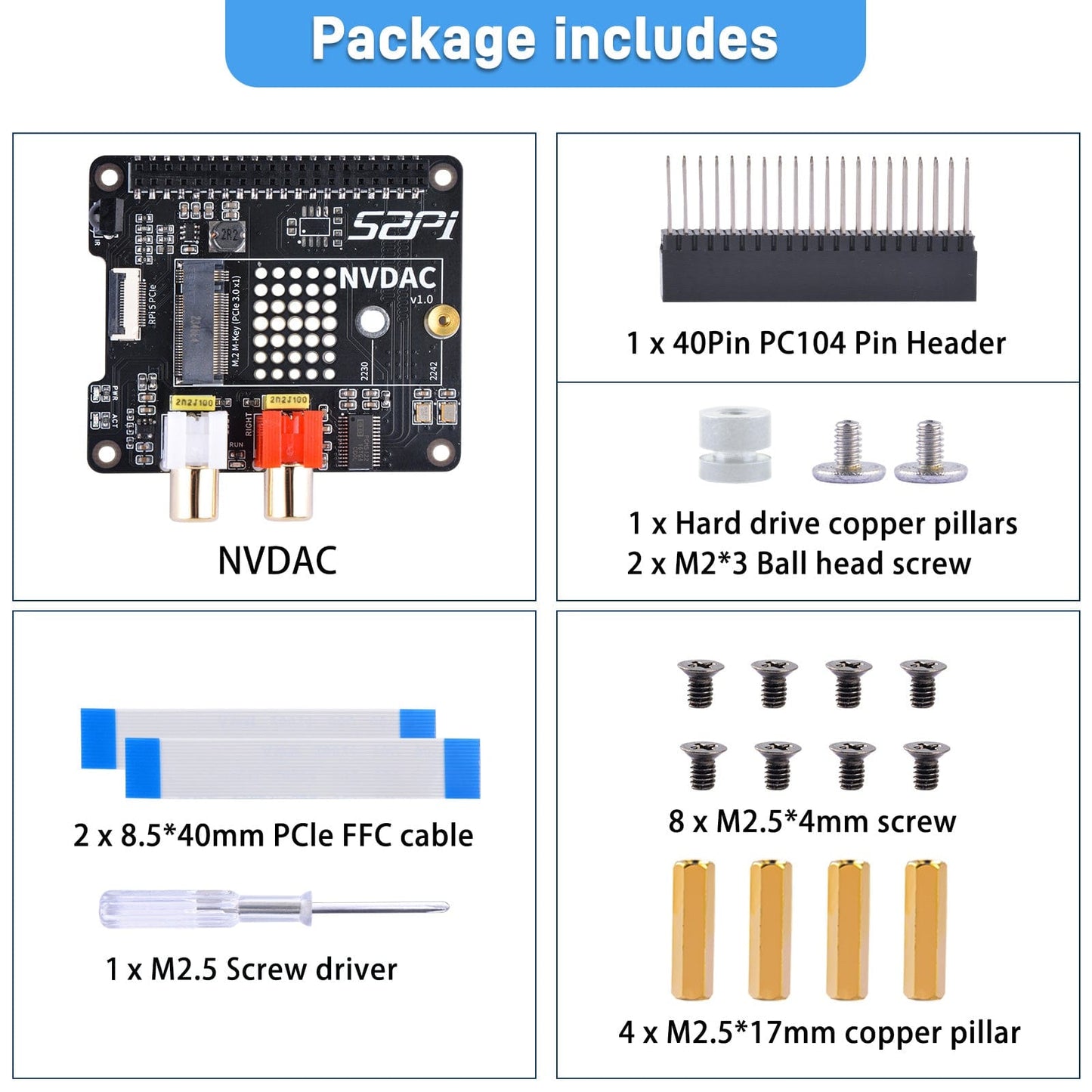 NVDAC for Raspberry Pi 5