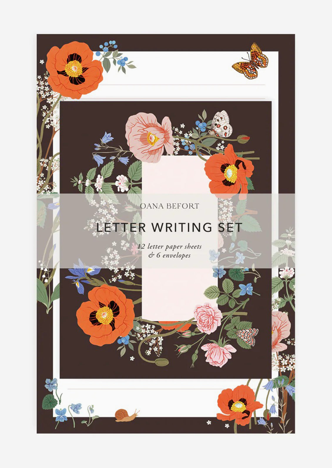 Floral Letter Writing Set