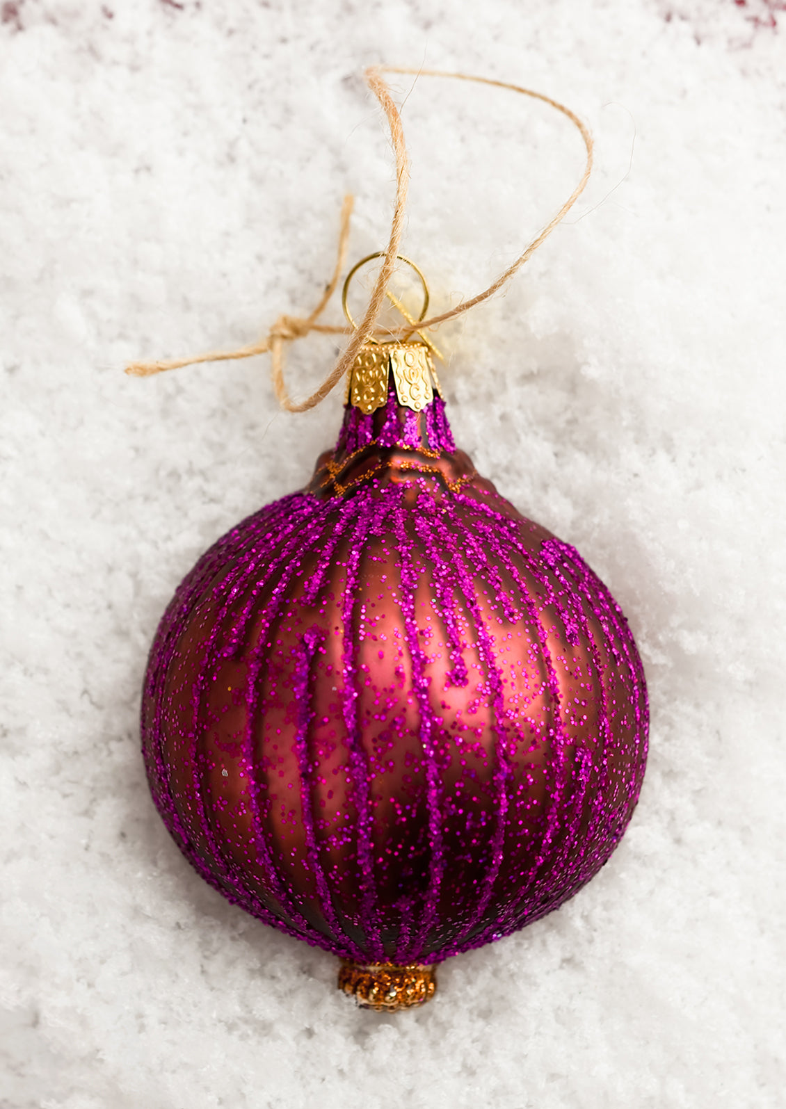 Sliced Red Onion Ornament