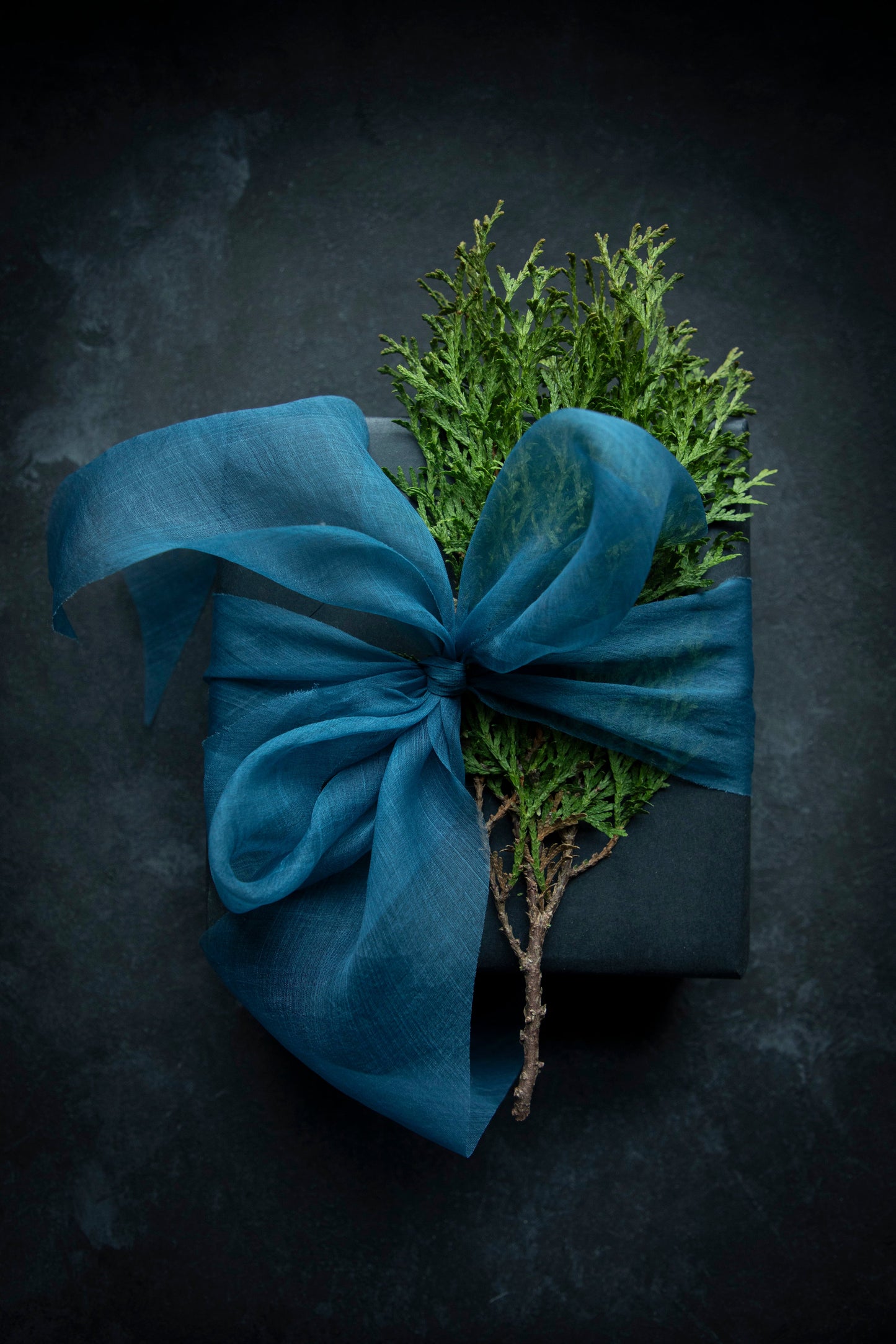 Indigo {Organza} Silk Ribbon