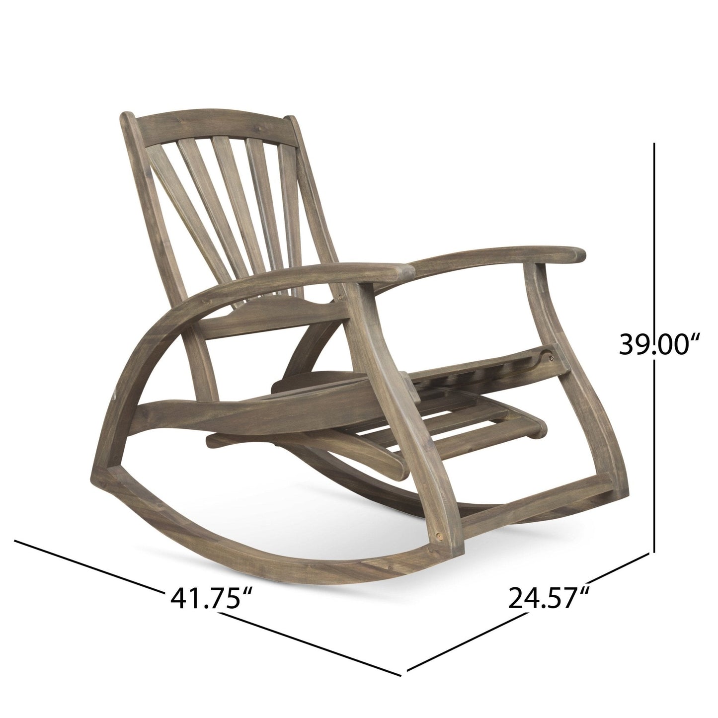 Outdoor Reclining Rocking Chair