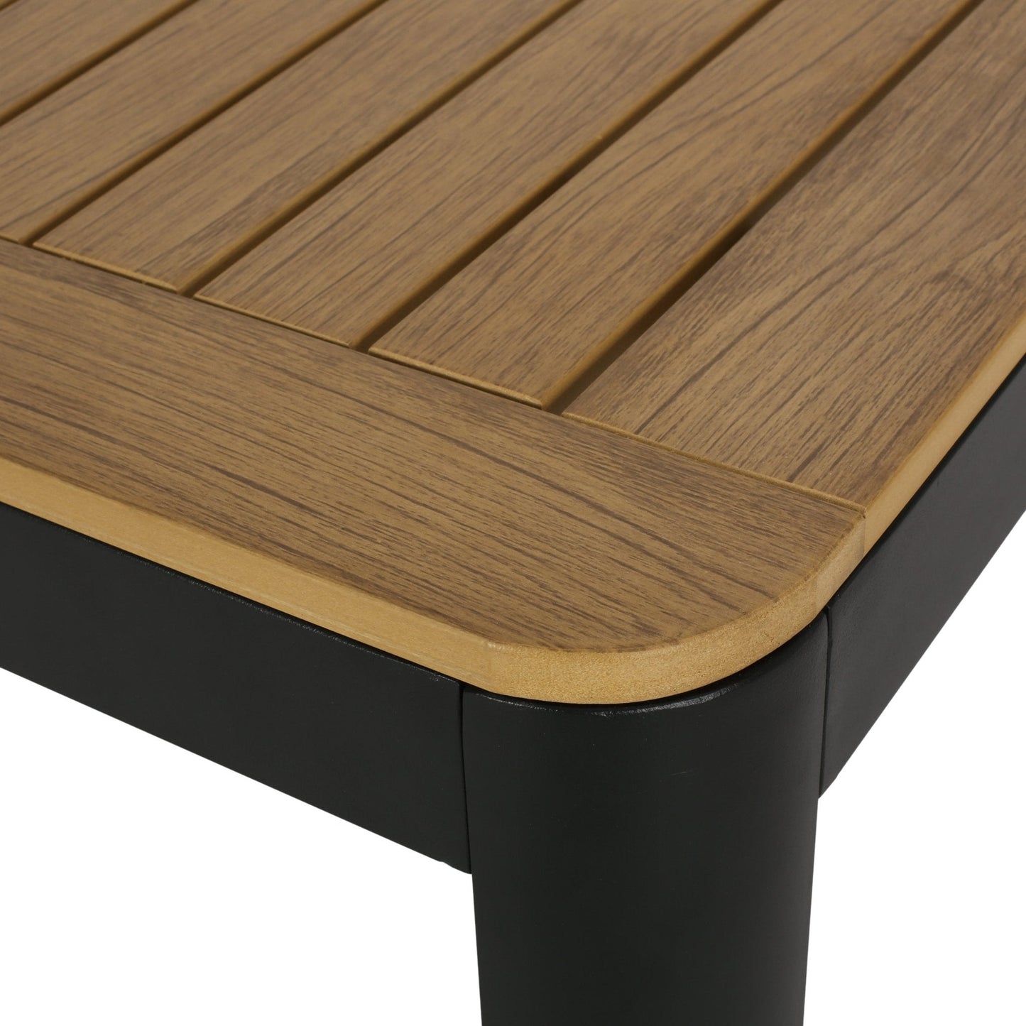 Outdoor Wooden Table with Anti Slip Sole
