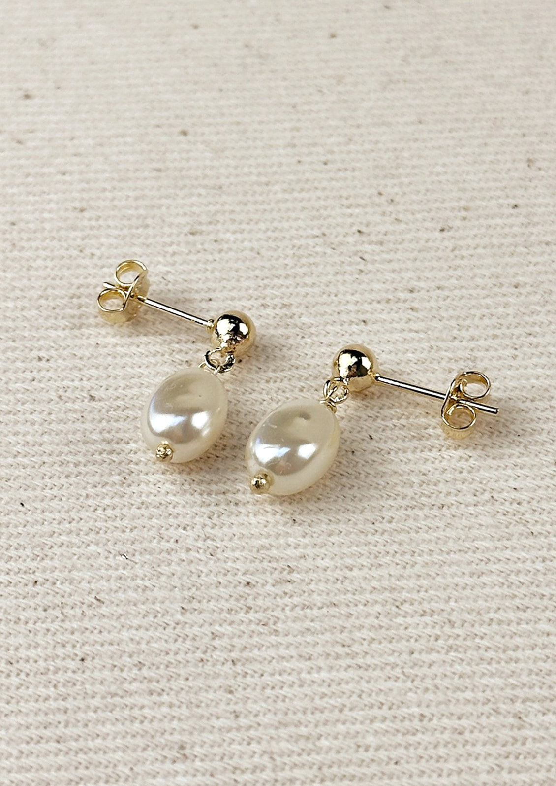 Baroque Pearl Drop Earrings