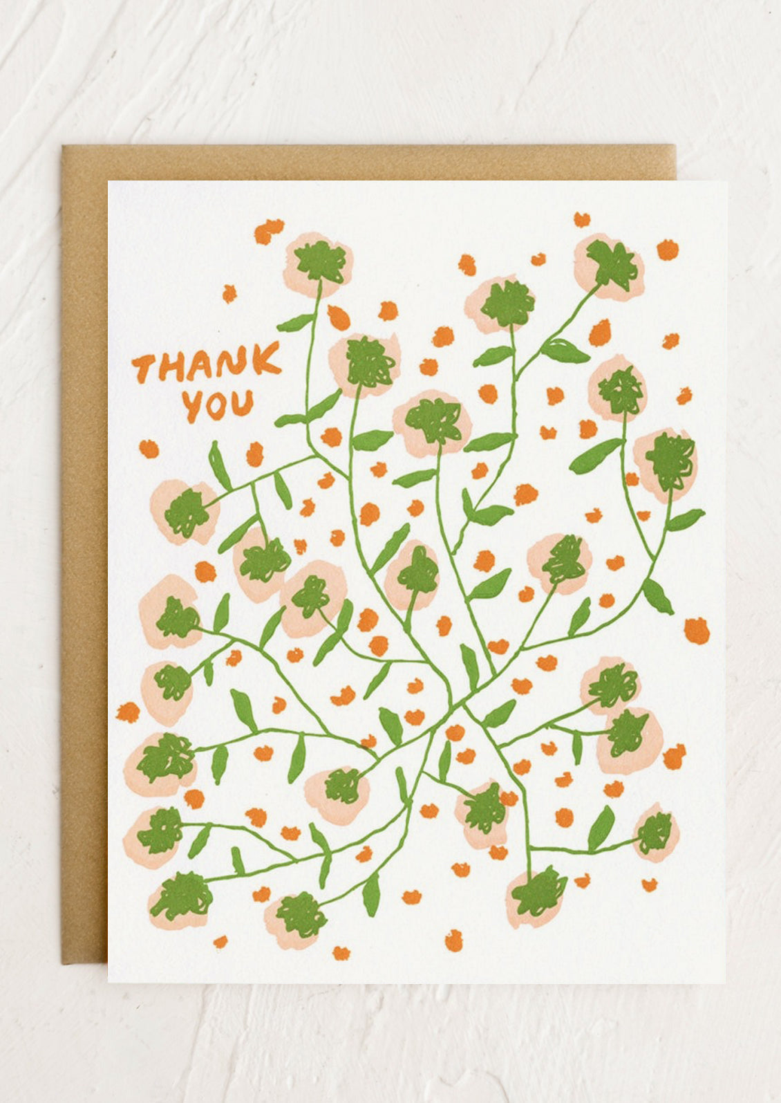 Petals in the Breeze Thank You Card