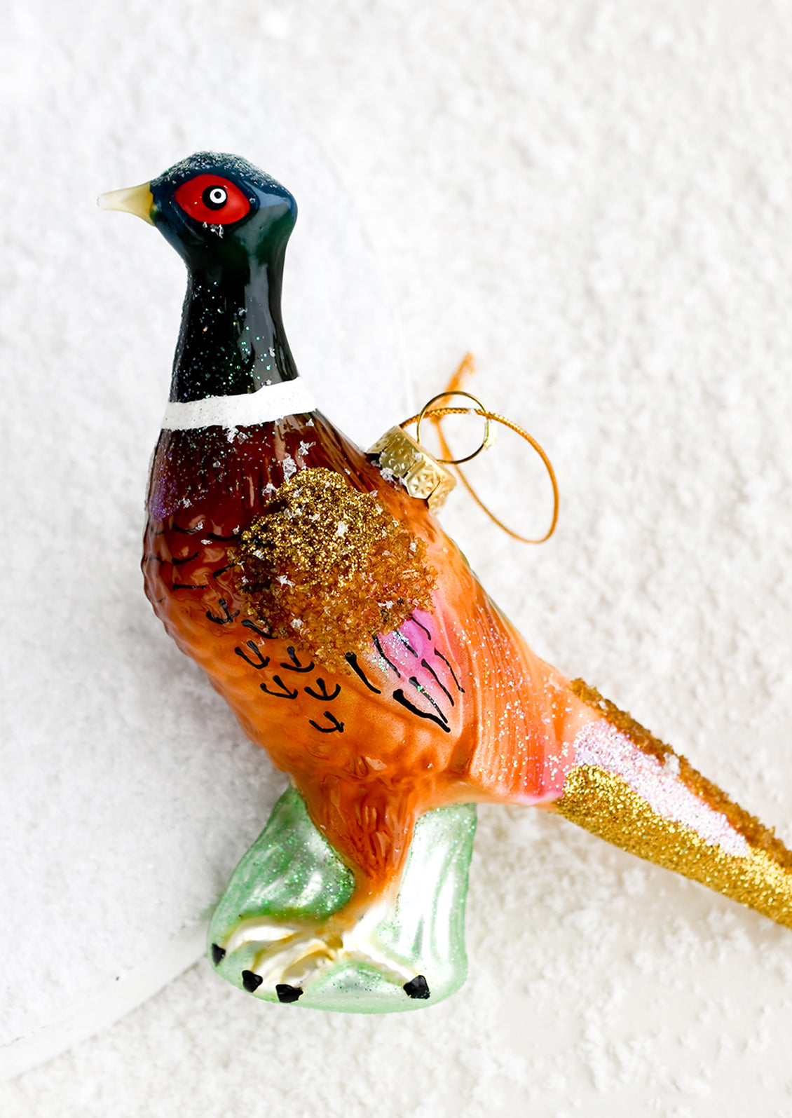 Winter Pheasant Ornament