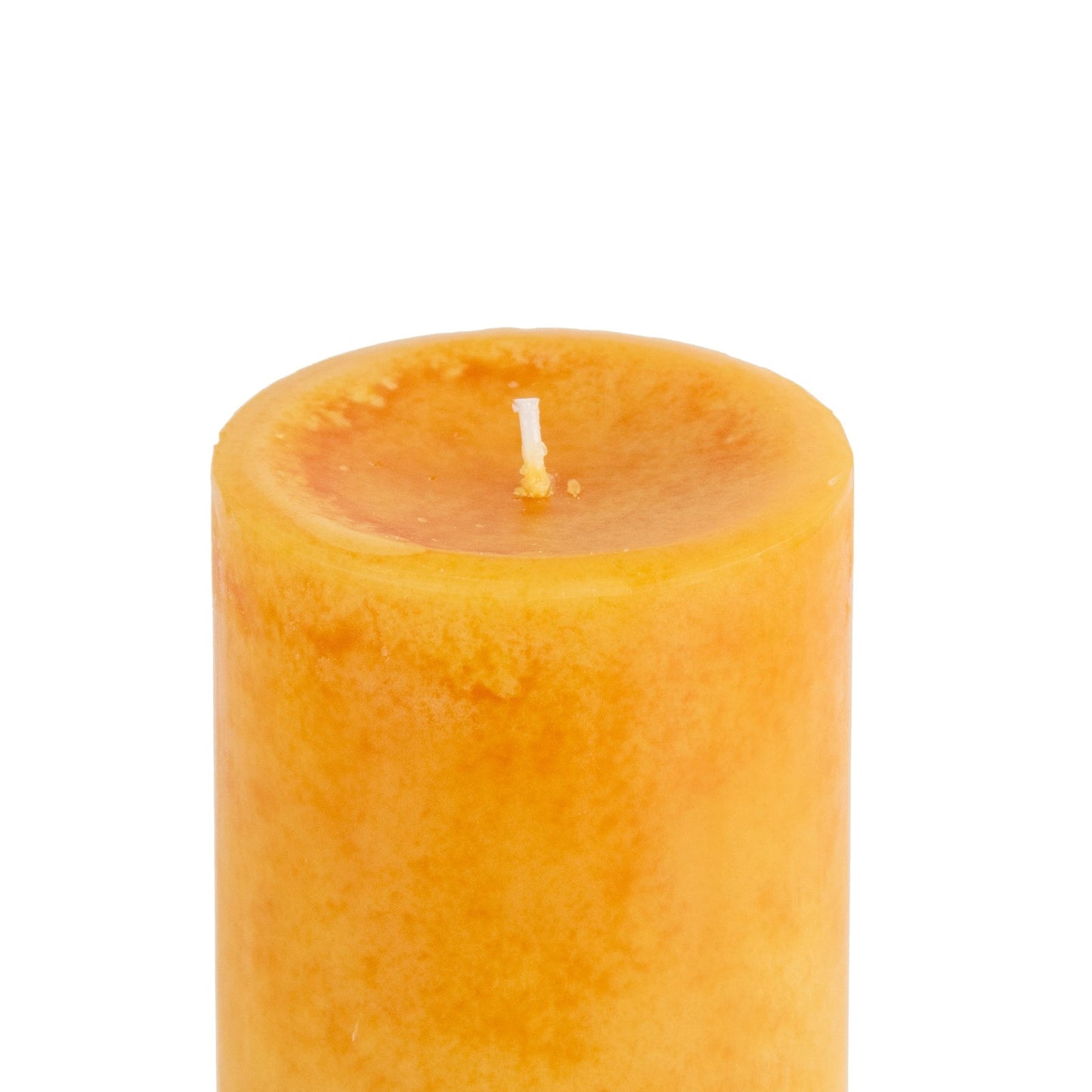 Pier 1 Ginger Peach® Mottled 3x6 Pillar Candle