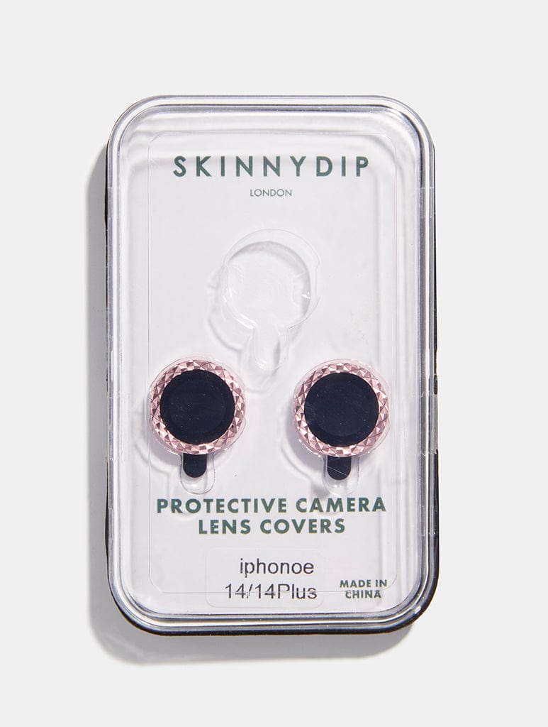Pink Geo Protective Camera Lens Cover